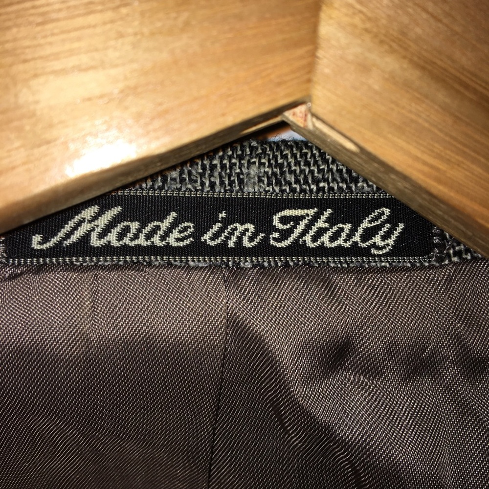 ARMANI Vintage Grey Oversized (Men’s)Blazer SZ: L - Picture 3 of 8